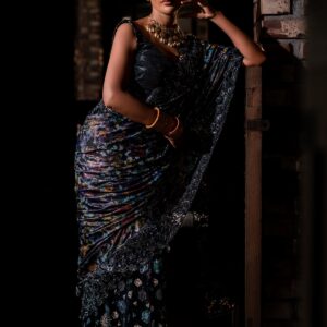 Blue night sequence sharee