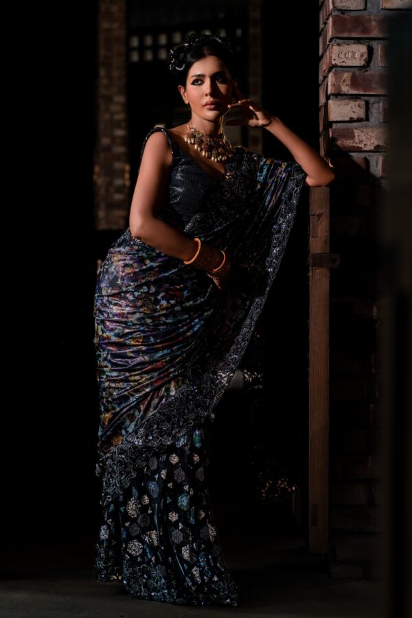 Blue night sequence sharee