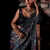Blue night sequence sharee - Image 3