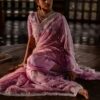 Rajmala Rubi Lotous sharee - Image 2